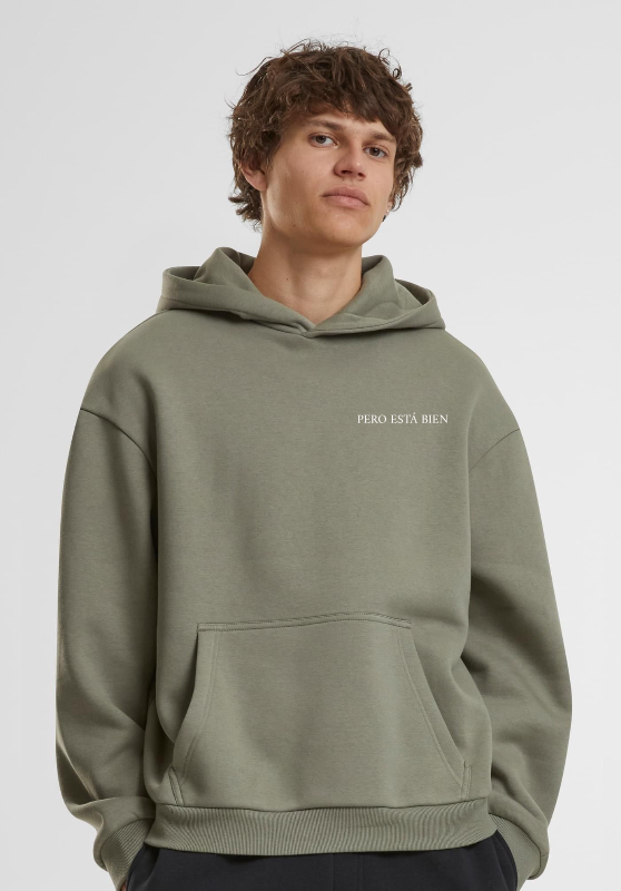 HOODIE PALE OLIVE