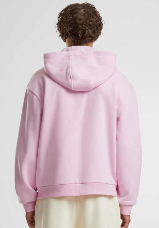 ZIP HOODIE SOFT PINK