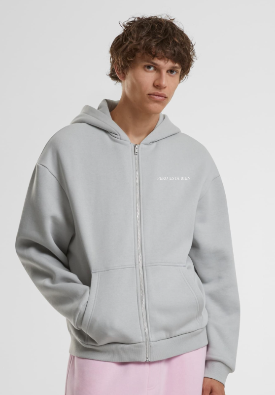 ZIP HOODIE SOFT ASPHALT